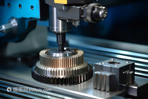 精密的數控機械