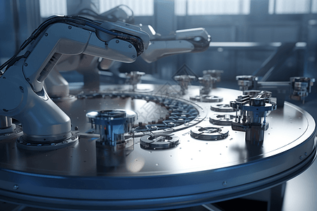 高科技實驗室與機器人