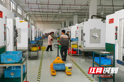 新春走基層丨湖南新田:精密配件生產步入“快車道”(組圖)